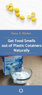 How to Get Smells Out of Plastic Containers: Exploring Unconventional Tips and Tricks Alongside Odor-Eliminating Strategies